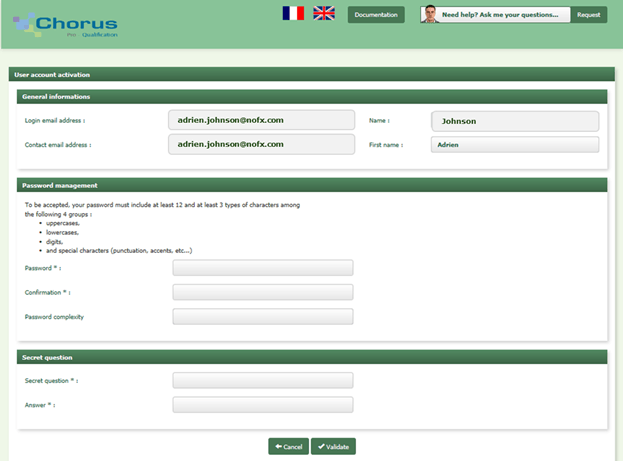 Chorus Pro Qualification Portal Communaut Chorus Pro